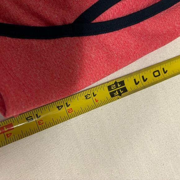 Nike pink red athletic activewear zip up jacket sweatshirt running dri fit small - Picture 7 of 7